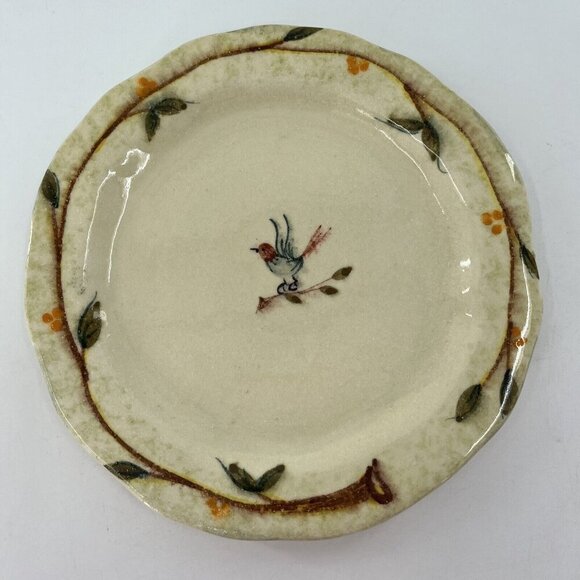 VIETRI ETRUSCA 8 1/2 SALAD BREAD CHARGER PLATE POTTERY ITALIAN - Picture 8 of 9